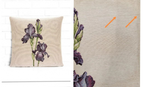 Outlet Ирисы пара Наволочка 45х45 см 2518719