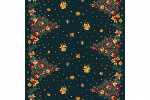 Скатерть из рогожки Хлопок 100 % 29381-1 тк