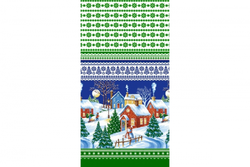 Полотенце из рогожки 40х75 см 12563-4 бм