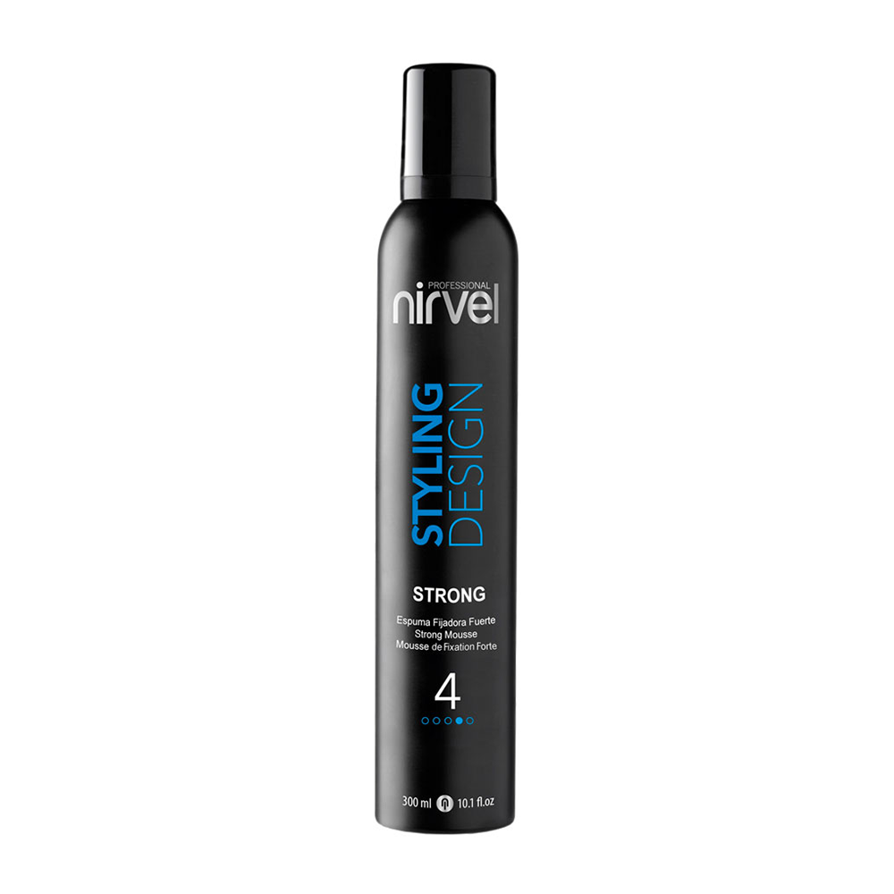 NIRVEL Мусс для укладки волос сильной фиксации / Strong Mousse 300 мл