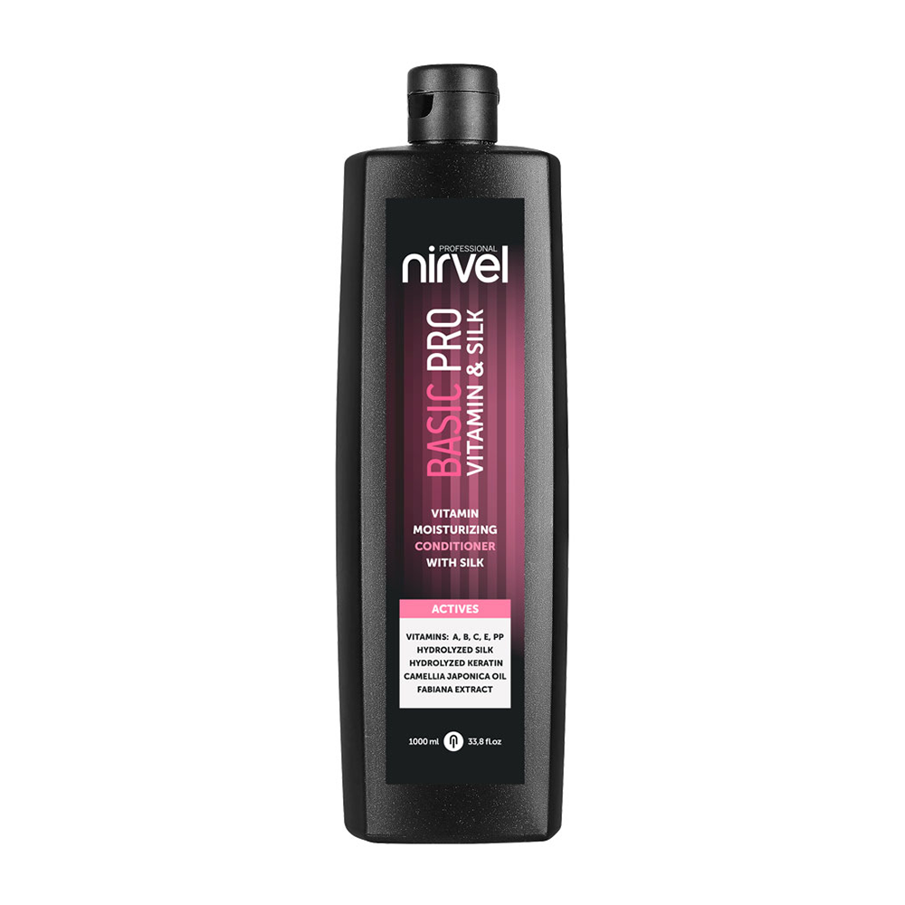 NIRVEL Кондиционер увлажняющий с витаминами и шелком / Vitamin moisturizing conditioner with silk 1000 мл