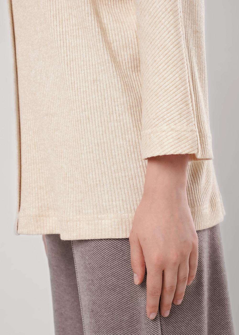 Ст.цена 950р CLE 156992/185шв Джемпер женский 156992/185шв меланж бежевый