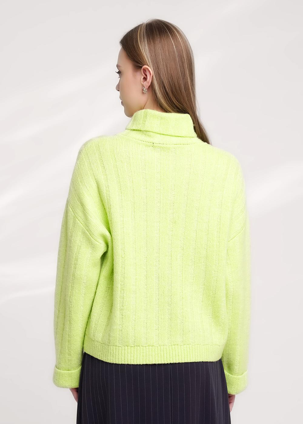 Ст.цена 1970р CLE 154549/183фэш Свитер женский 154549/183фэш св.зелёный