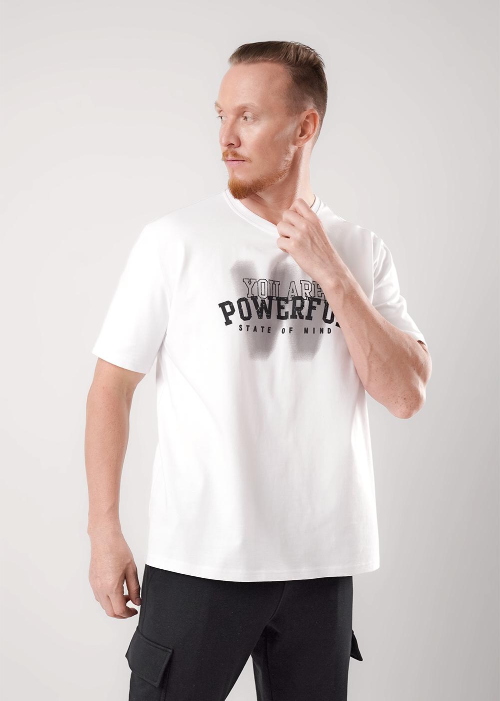 Ст.цена 969р CLE 452301/09кдт_п Футболка мужская 452301/09кдт_п белый