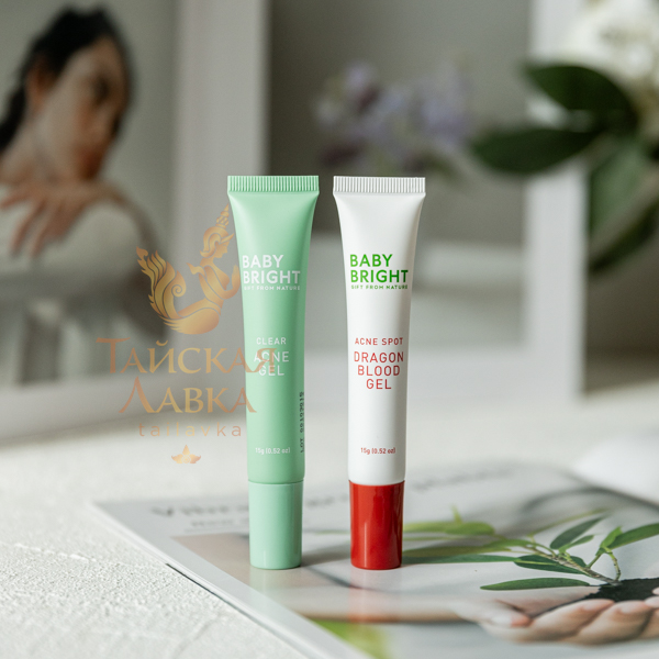 Гель д/лица от Акне с 2% Салициловой Кислотой BABY BRIGHT 15 г