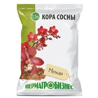 Кора Сосны МЕЛКАЯ 1,5 л / 10 шт ПермАгробизнес