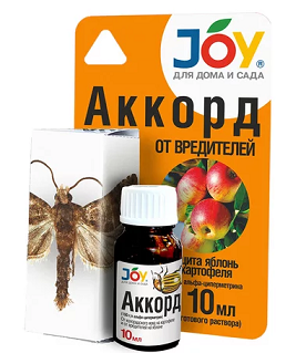 Аккорд JOY фл.10 мл/ 50шт Кирово-Чепецк (от вредителей на яблоне и колорадского жука)