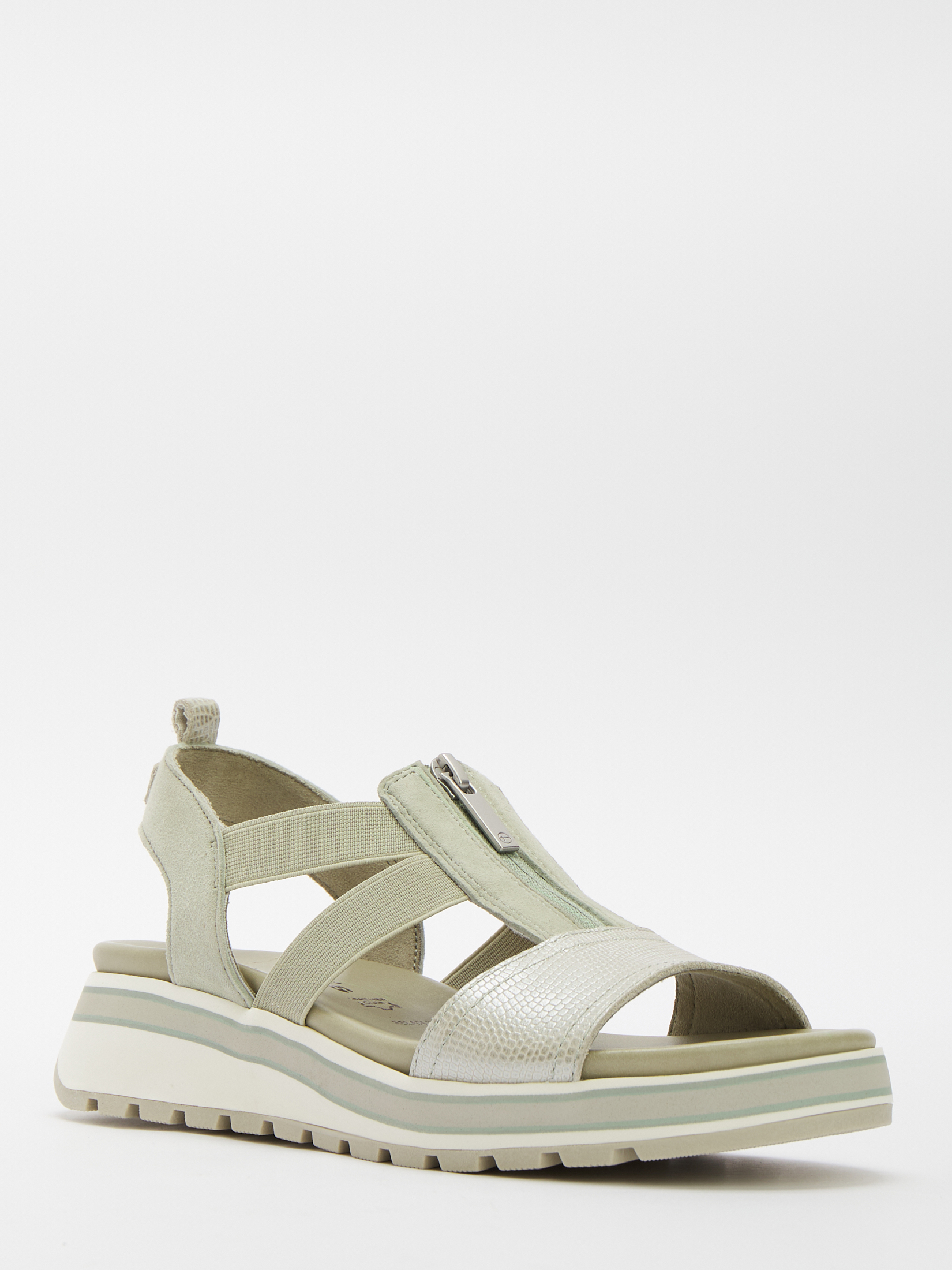 Женские сандалии TAMARIS KARLIE 4385537, серо-зеленый