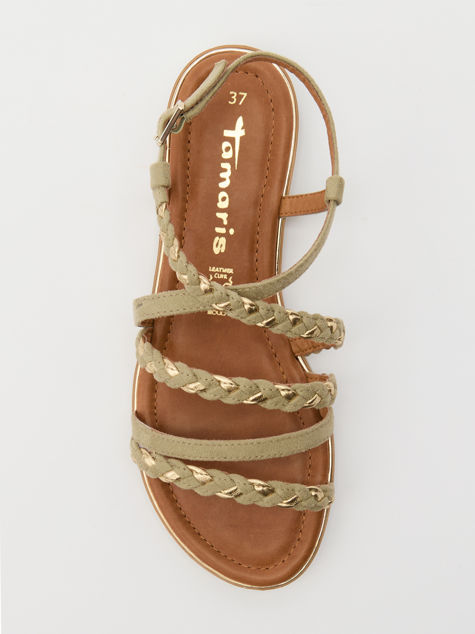 Женские сандалии TAMARIS IRENE 4016279, серо-зеленый