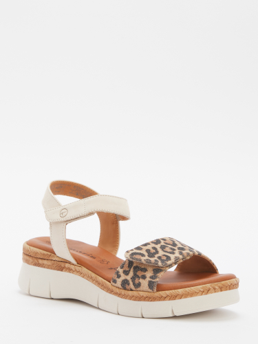 Женские сандалии TAMARIS ANDIRA 4678015, леопардовый принт