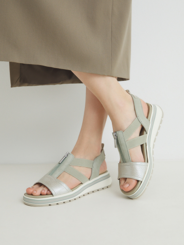 Женские сандалии TAMARIS KARLIE 4385537, серо-зеленый