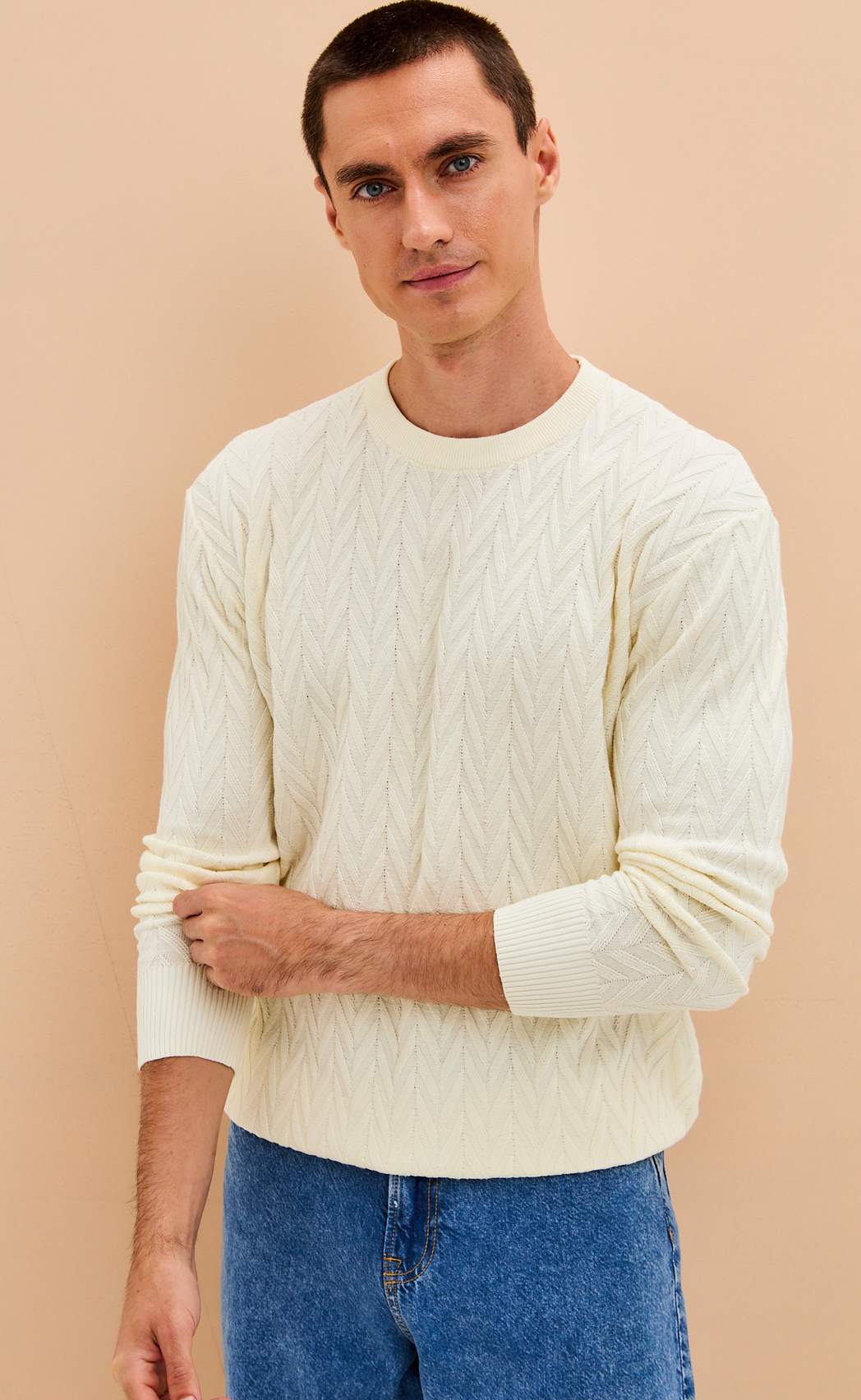 Джемпер F521-1531 milk