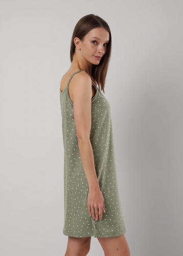  АКЦИЯ 668р. 890р.CLE LS25-1153 Сорочка ночн. жен. Фисташковый пай