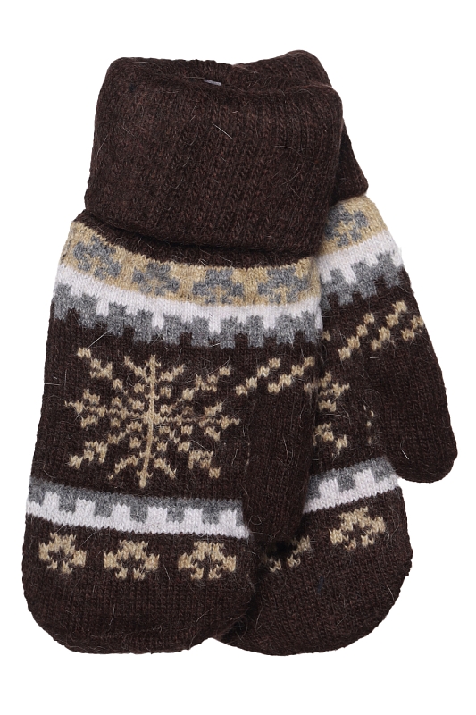 Варежки жен. Verita снежинка