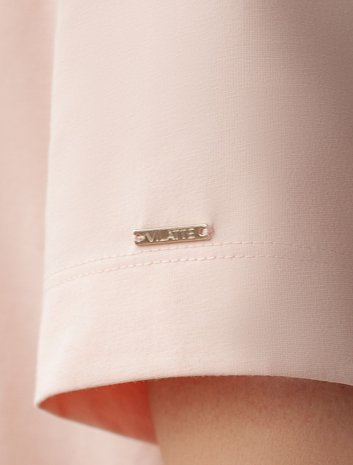 Ст.цена 1190р Футболка из премиального хлопка D49.110 пудра