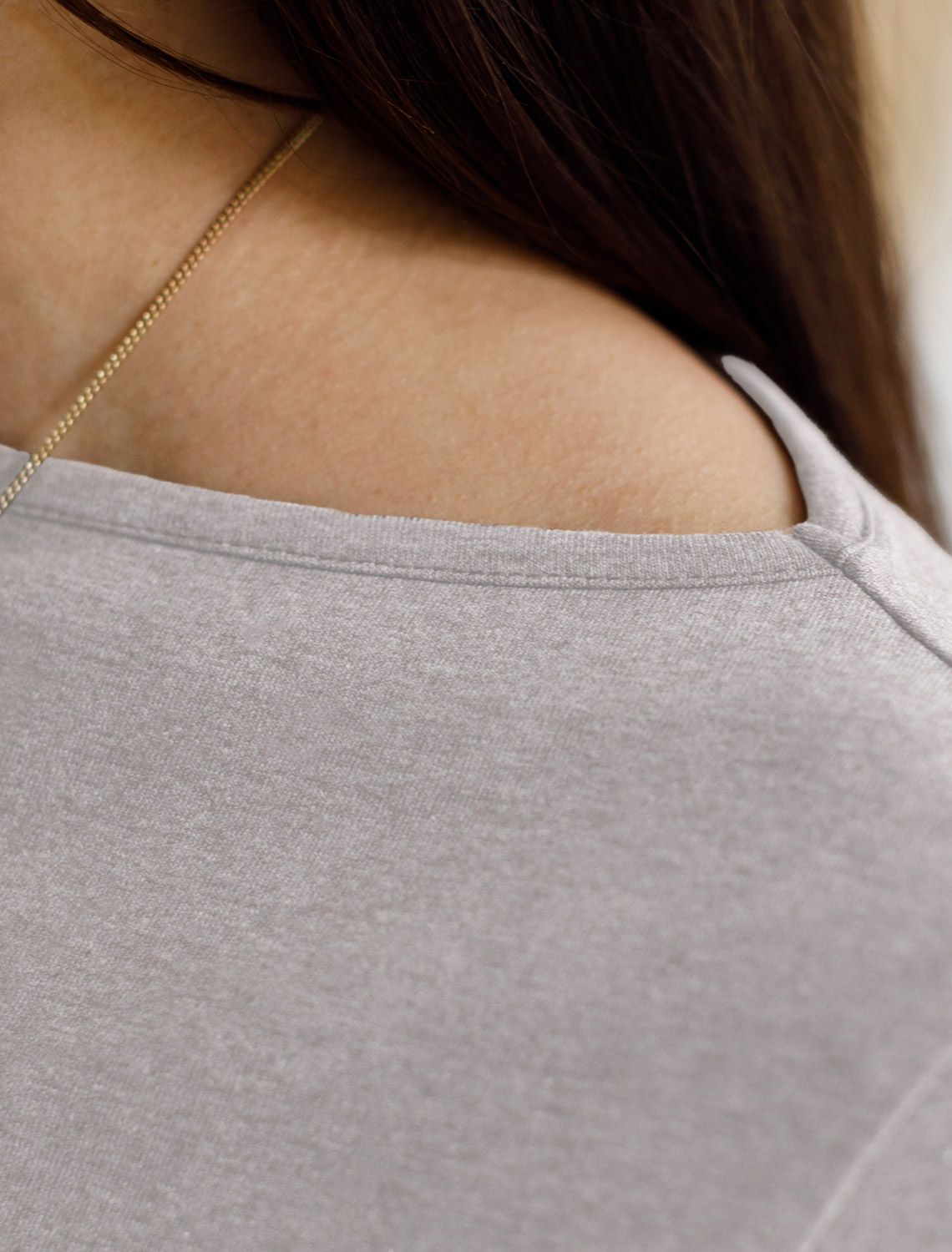 Ст.цена 1350р Джемпер из премиального хлопка с эластаном D49.112 кофейный меланж