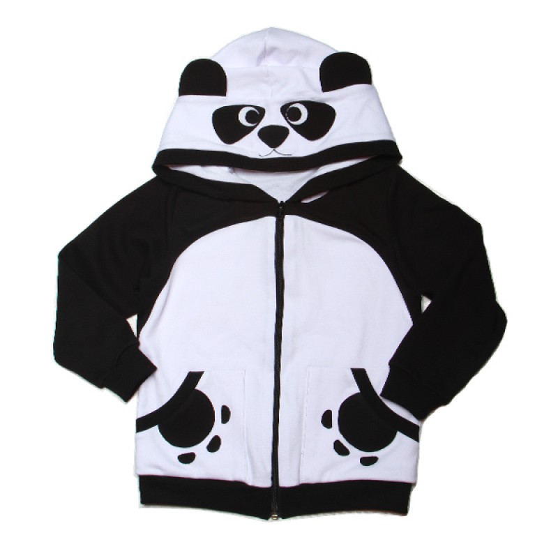 Панда в куртке