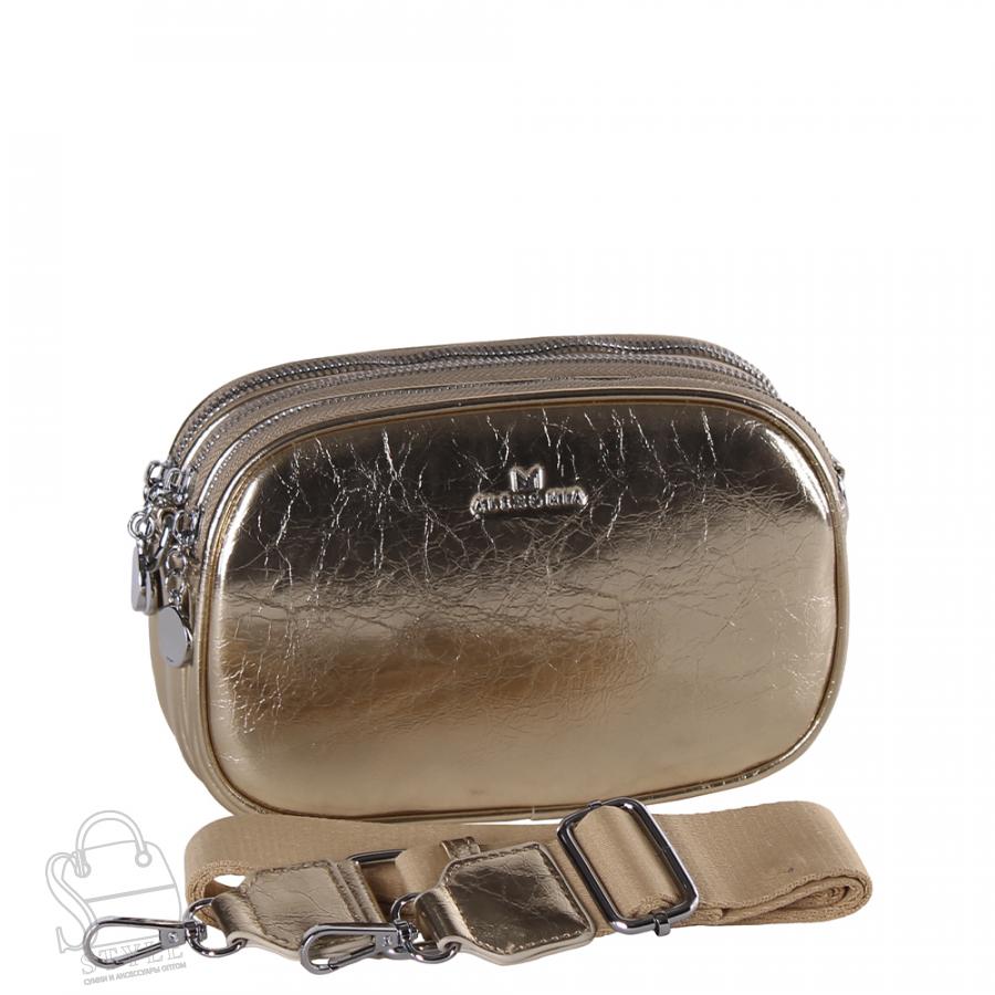 Сумка женская 0065-1AM gold Alex&Mia