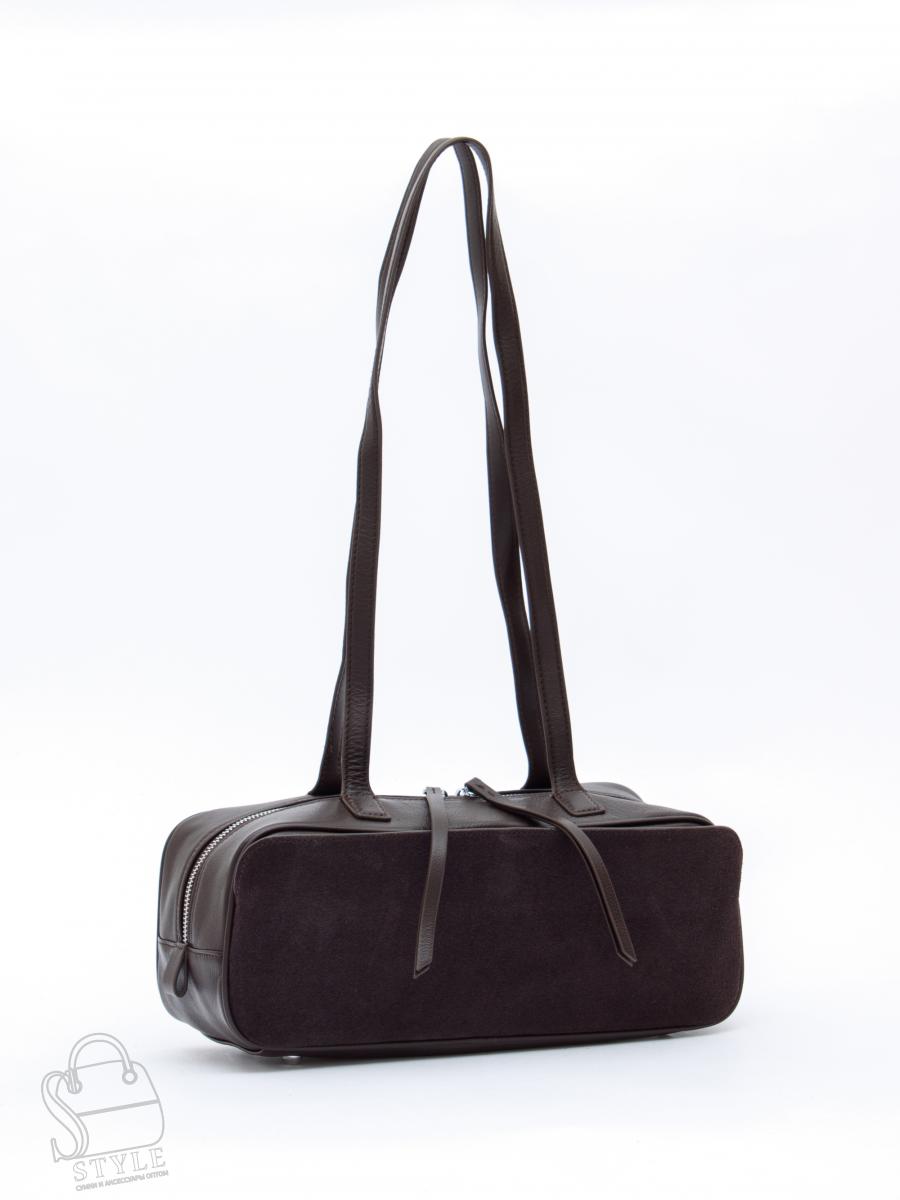 Сумка женская кожаная 6658-1VG coffee Vitelli Grassi