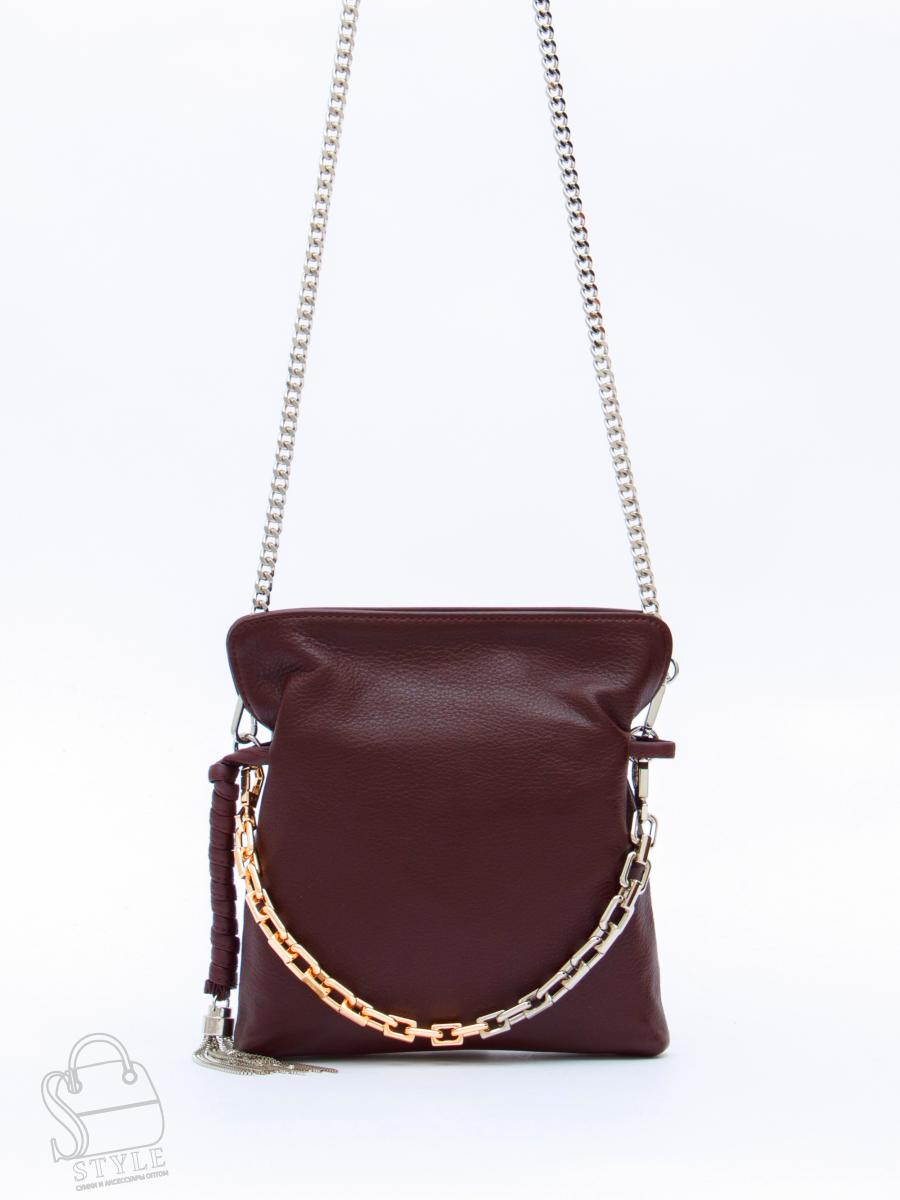 Сумка женская кожаная 6010-2L d.purple Polina&Eiterou