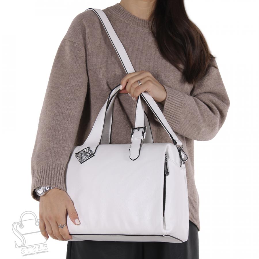 Сумка женская 593139-4 white Velina Fabbiano-Safenta/30