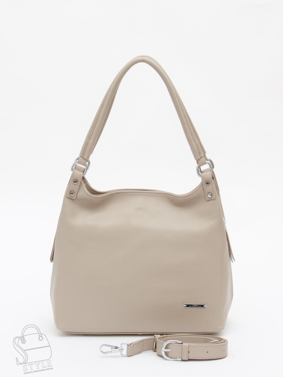 Сумка женская кожаная 0850CH b.apricot Polina&Eiterou