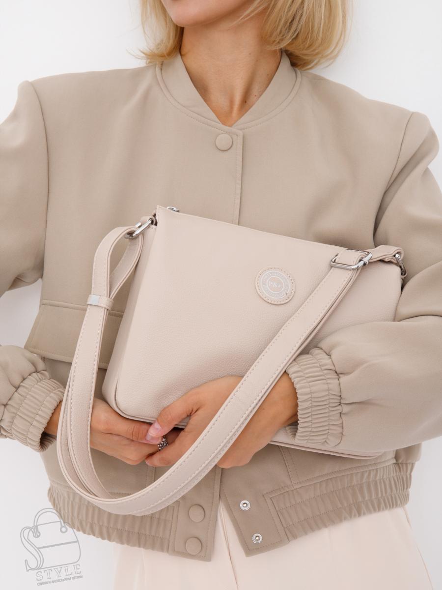 Сумка женская 1366-60 l.gray Polina&Eiterou