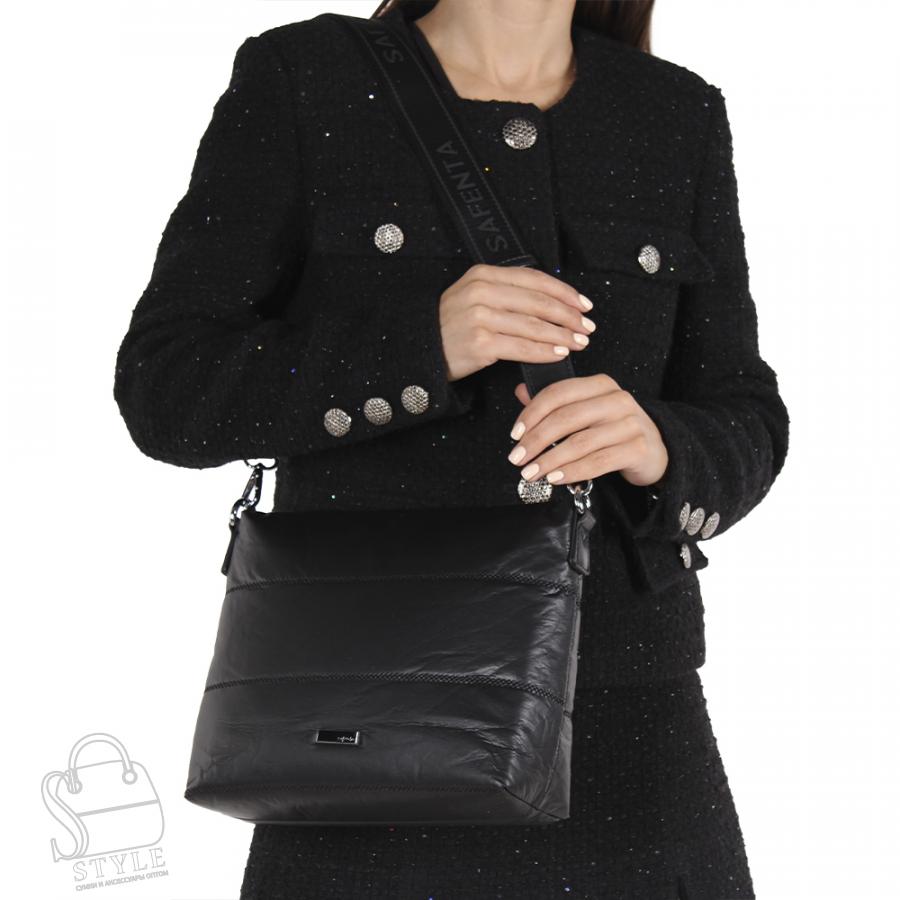 Сумка женская 592539-7 black Velina Fabbiano-Safenta