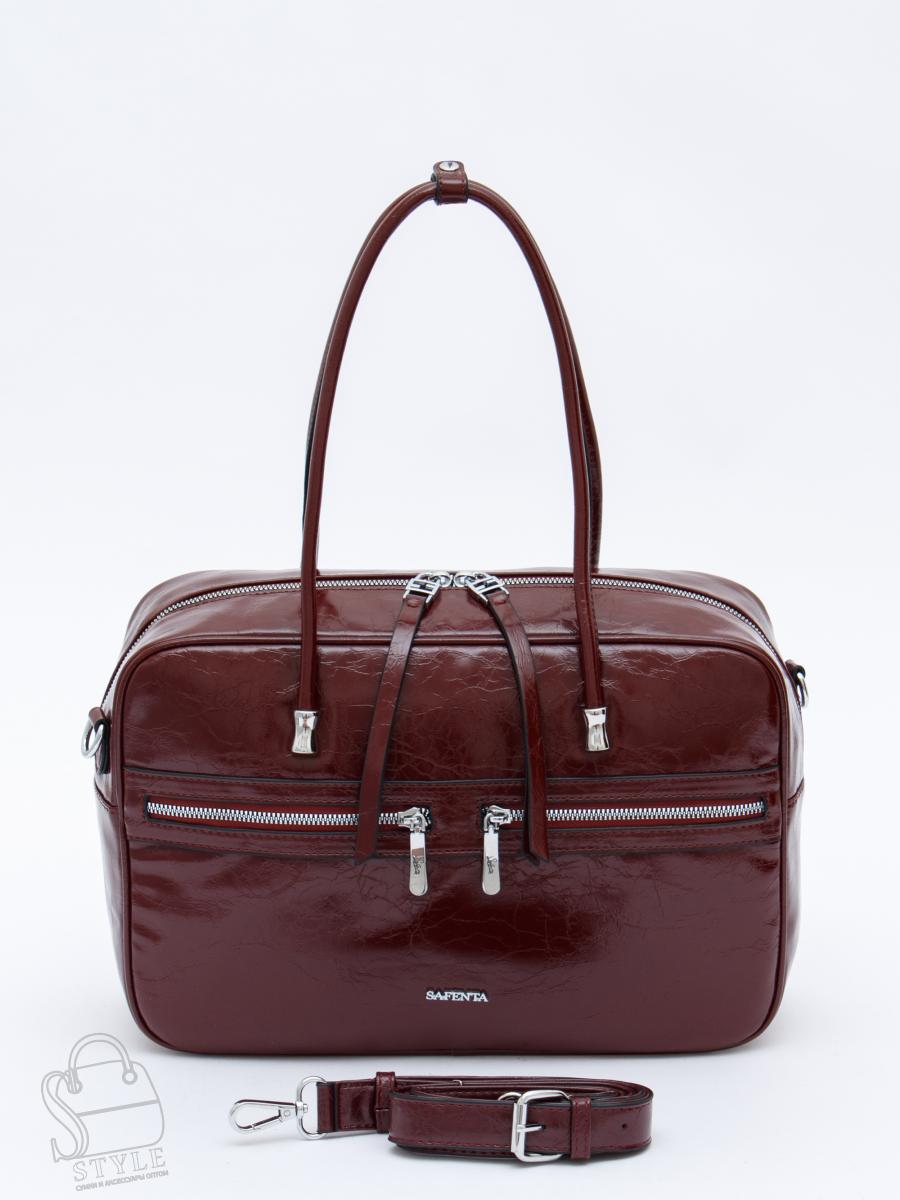 Сумка женская 51166SL wine red Velina Fabbaino-Safenta