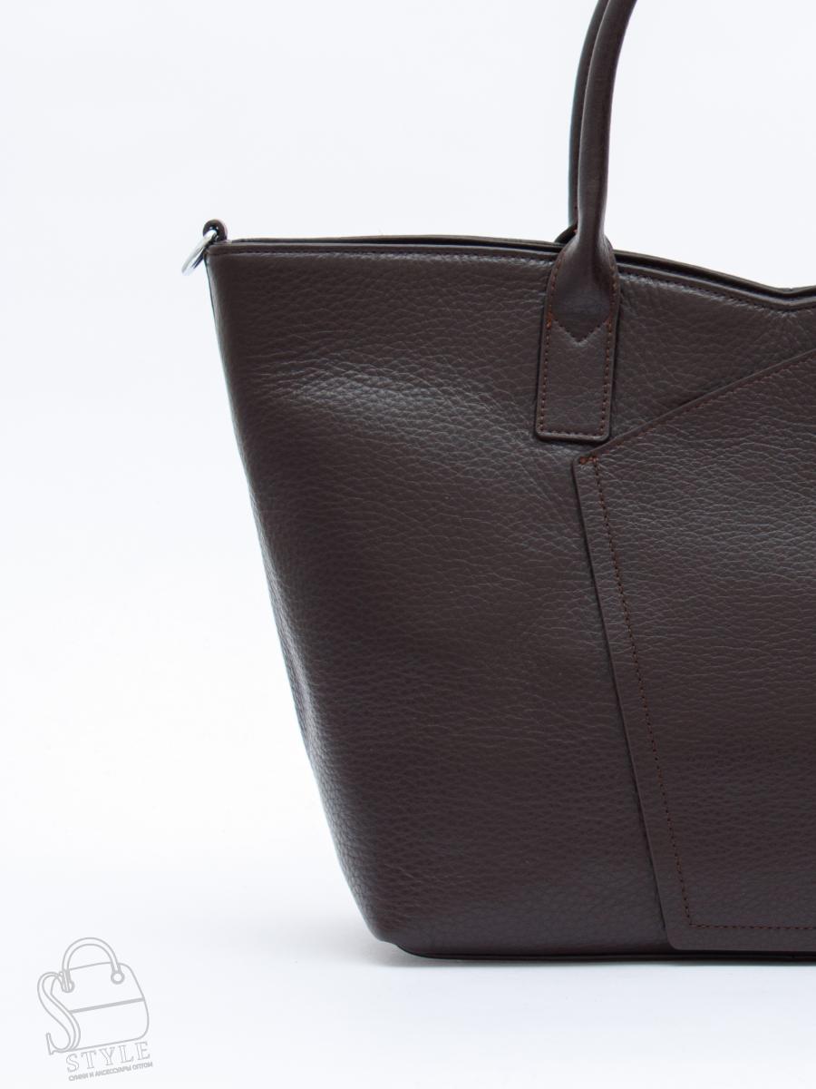 Сумка женская кожаная 1059C coffee Polina&Eiterou