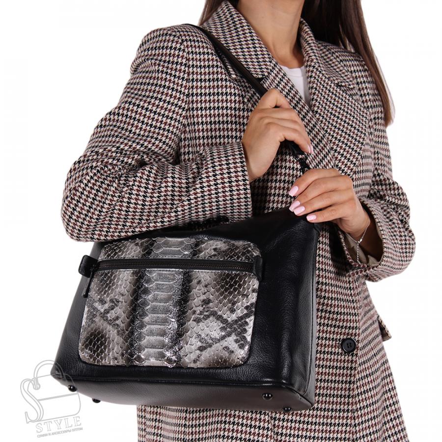 Сумка женская 58100 black Velina Fabbiano- Safenta/30