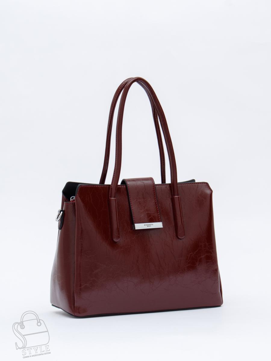 Сумка женская 5266-1SL wine red Velina Fabbiano-Safenta