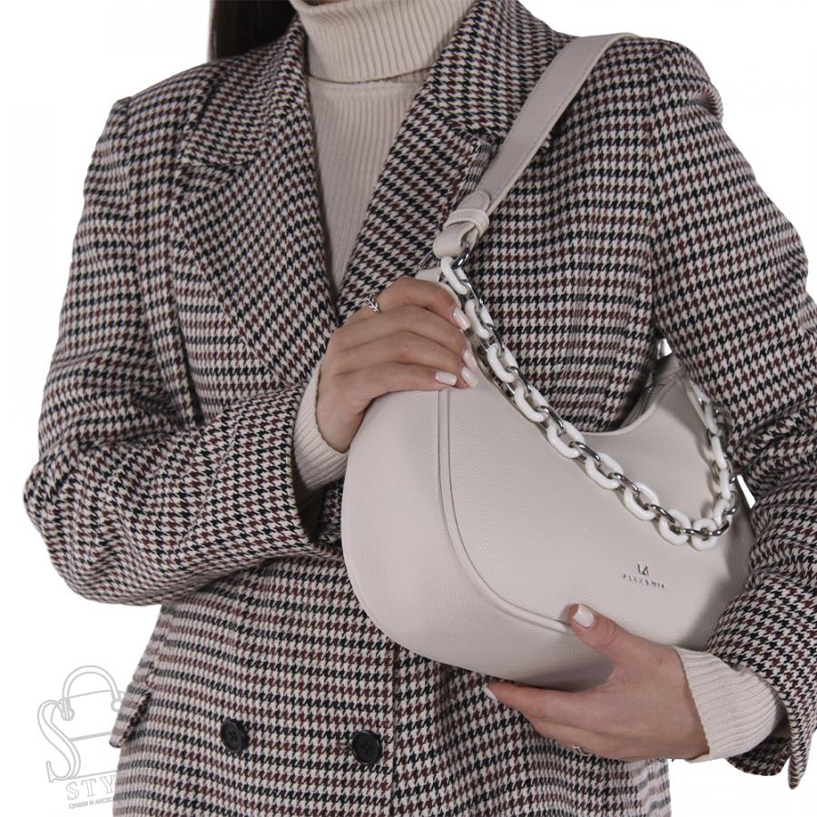 Сумка женская 8396CD beige Alex&Mia/30