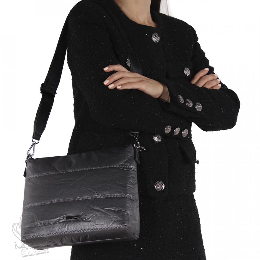 Сумка женская 592539-7 silver Velina Fabbiano-Safenta