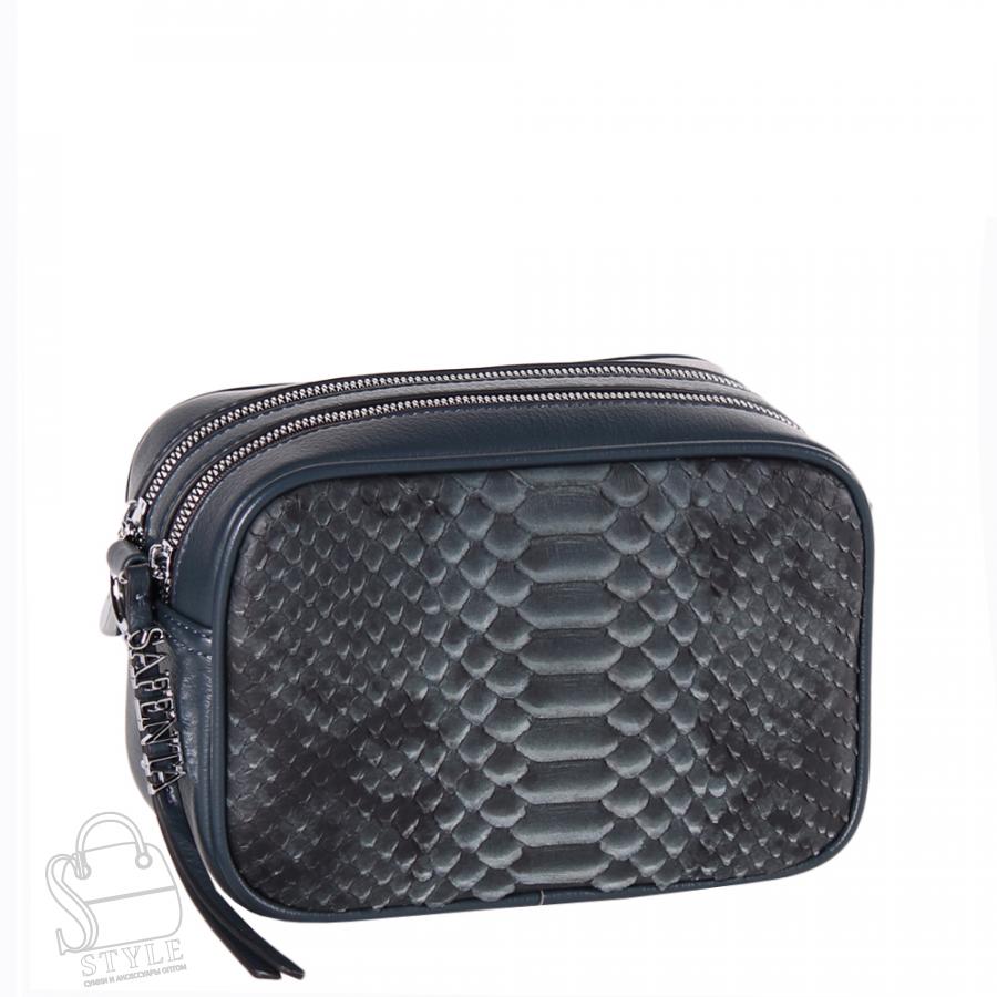 Сумка женская 29012-7 gray blue Velina-Fabbiano Safenta/30