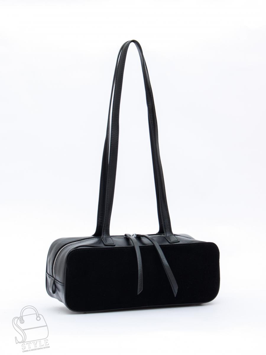 Сумка женская кожаная 6658-1VG black Vitelli Grassi