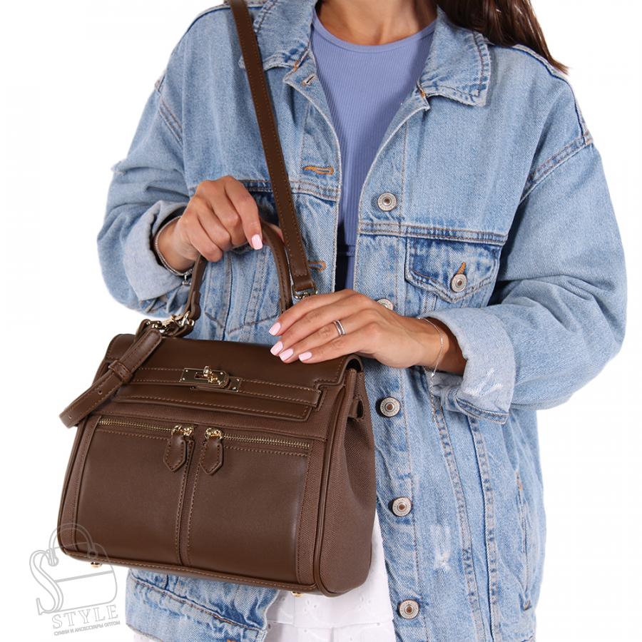 Сумка женская 012311107 coffee Chrisbella/30