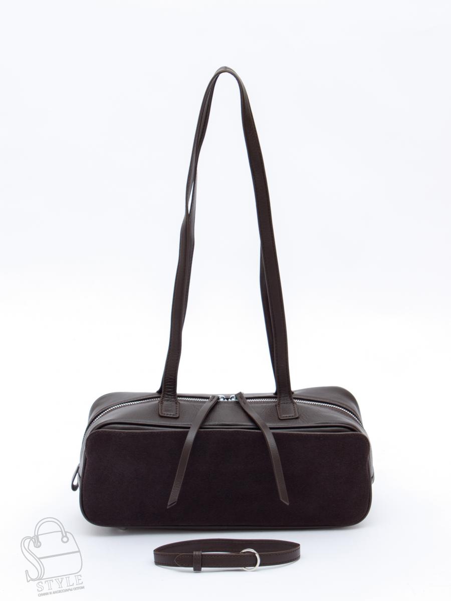 Сумка женская кожаная 6658-1VG coffee Vitelli Grassi