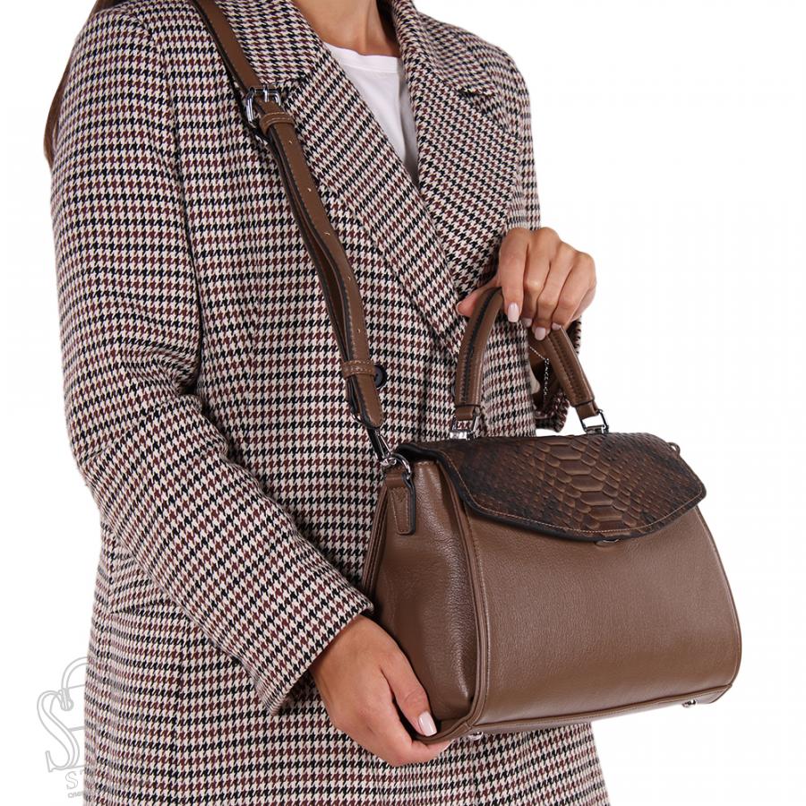 Сумка женская 29262 brown Velina Fabbiano-Safenta/30