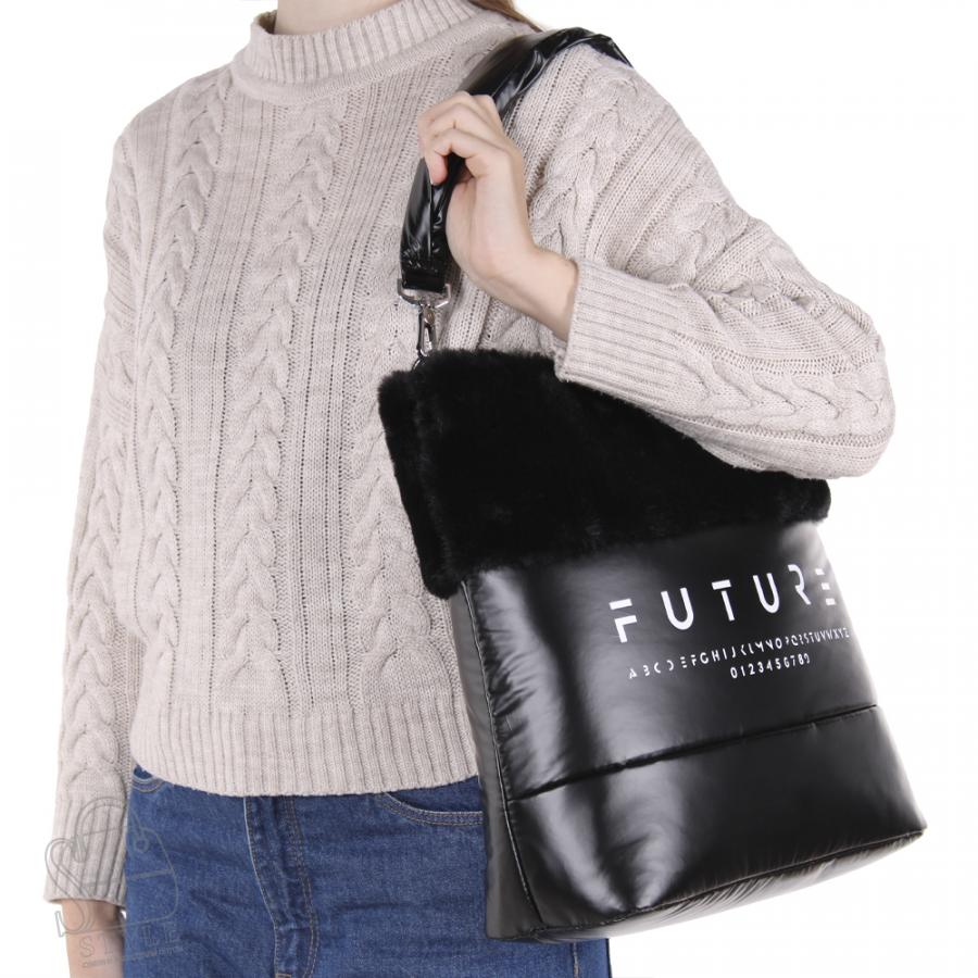 Сумка женская 5347-8283-18P black Polina&Eiterou/30