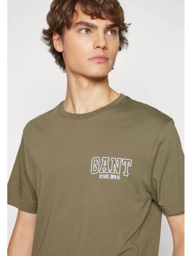 Футболка GANT 2273 хаки
