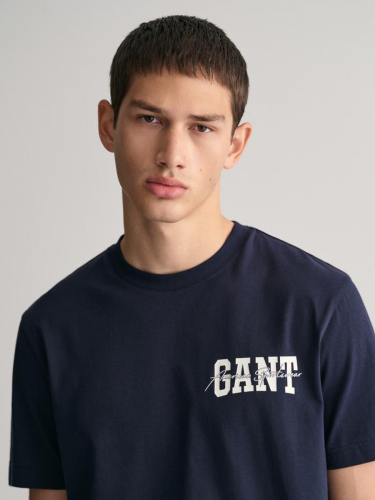 Футболка GANT 2272 темно-синий