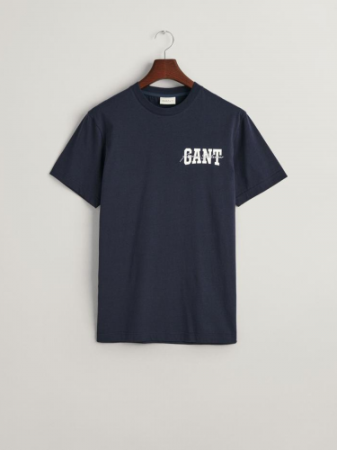 Футболка GANT 2272 темно-синий