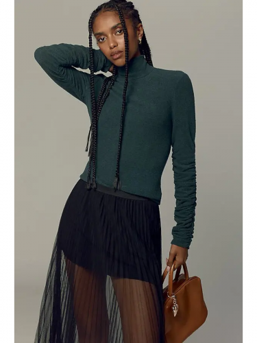 Лонгслив By Anthropologie 3268 зеленый