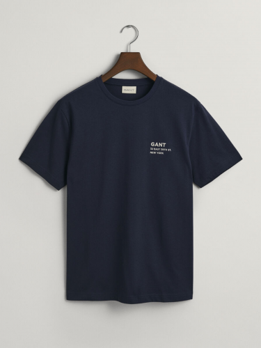 Футболка GANT 2274 темно синий