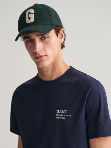 Футболка GANT 2274 темно синий