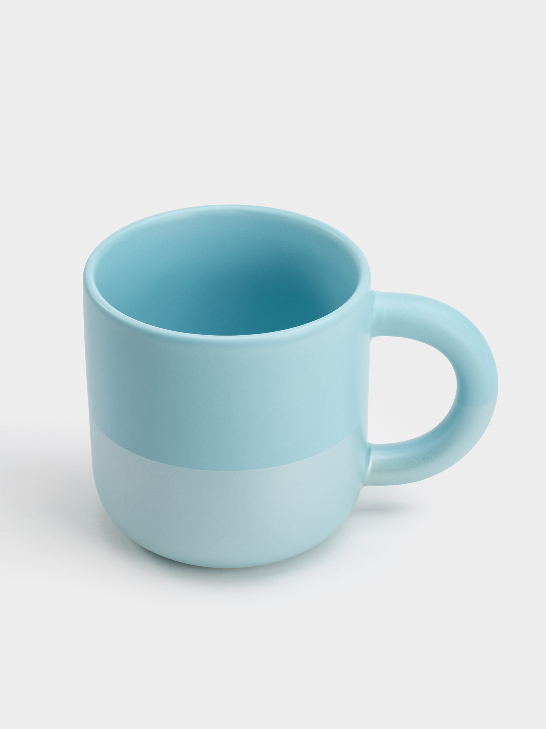 Кружка, 350 мл, фарфор P, морская вода, Горизонт