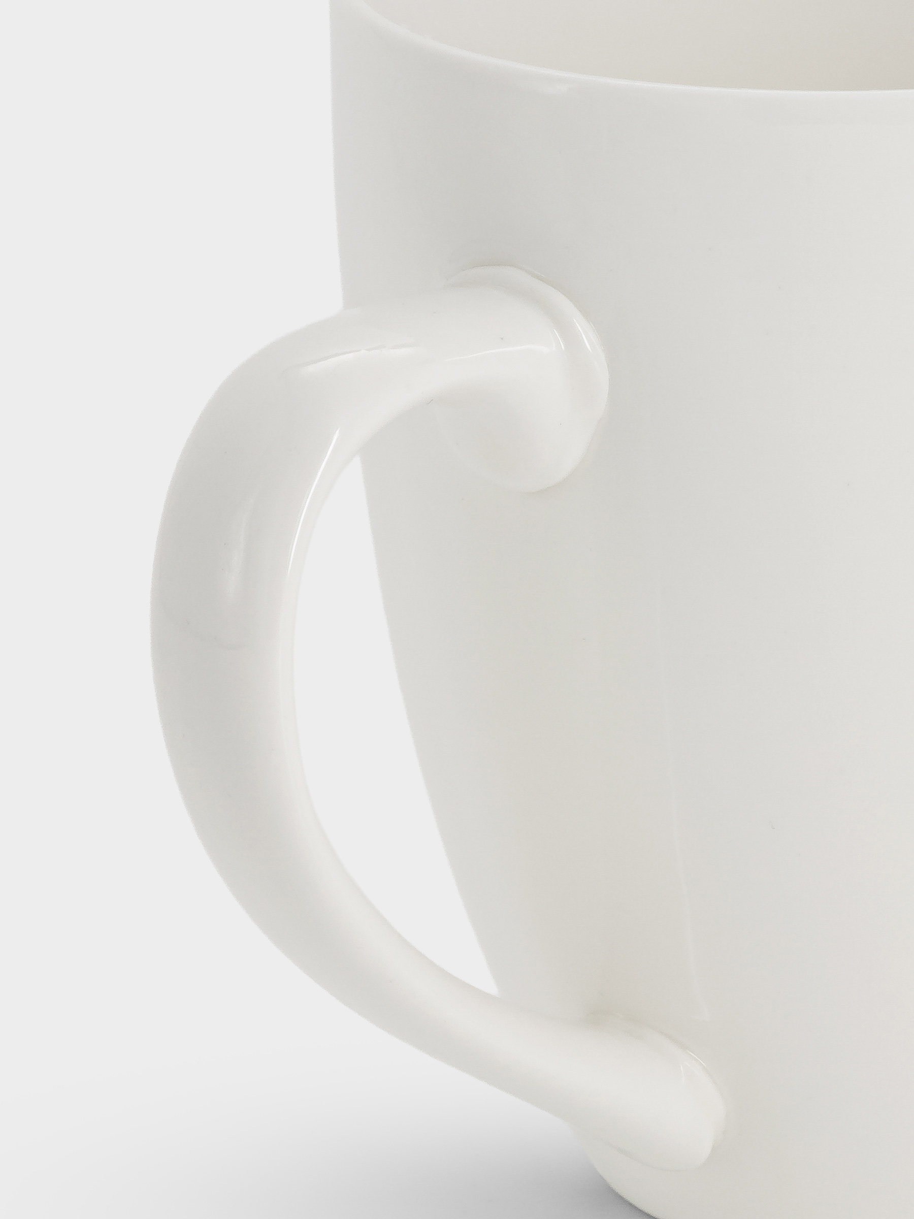 Кружка, 480 мл, фарфор P, белая, White Basics