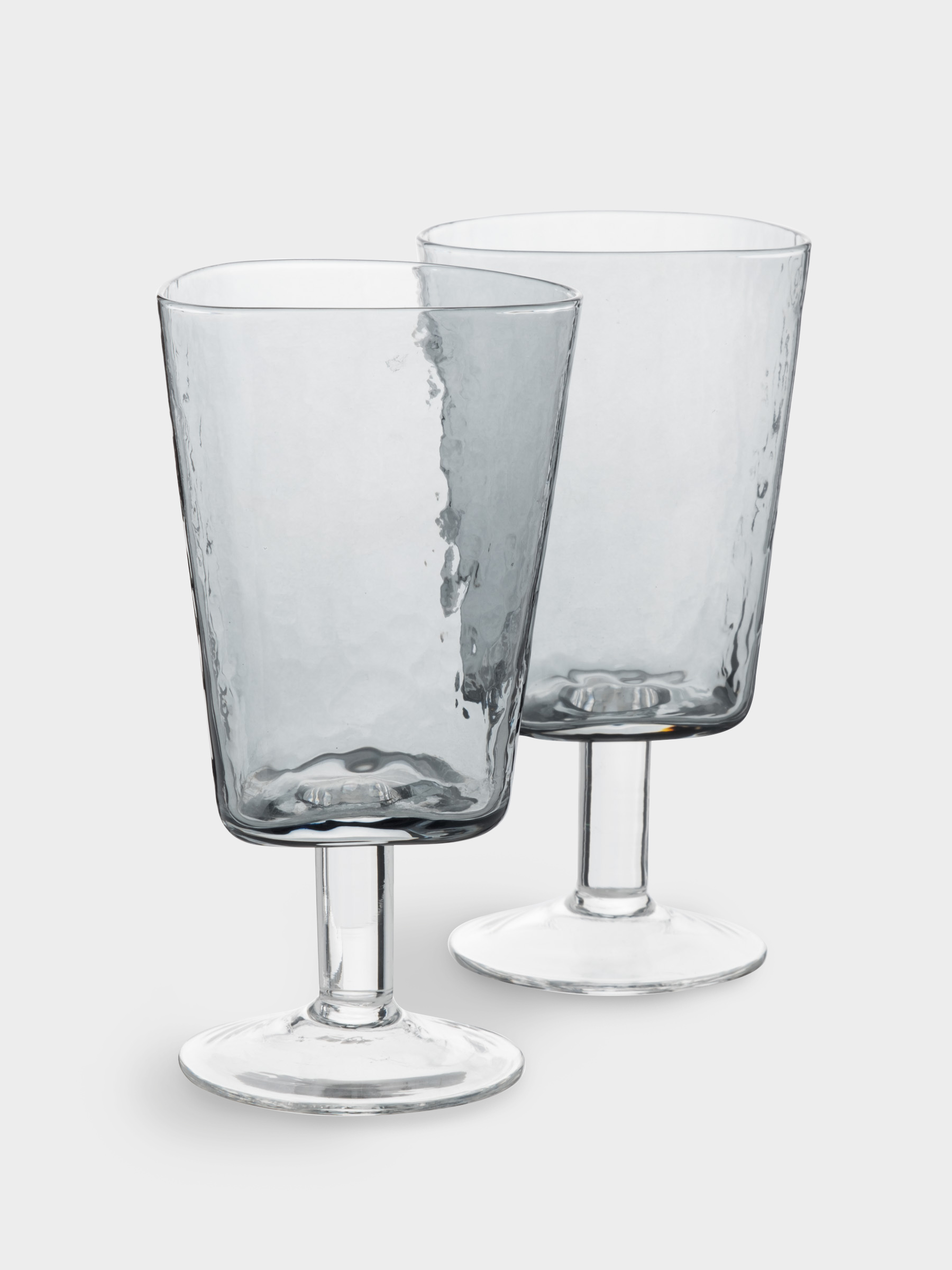 Бокал для коньяка, 380 мл, 2 шт, стекло, серый, Nocturne