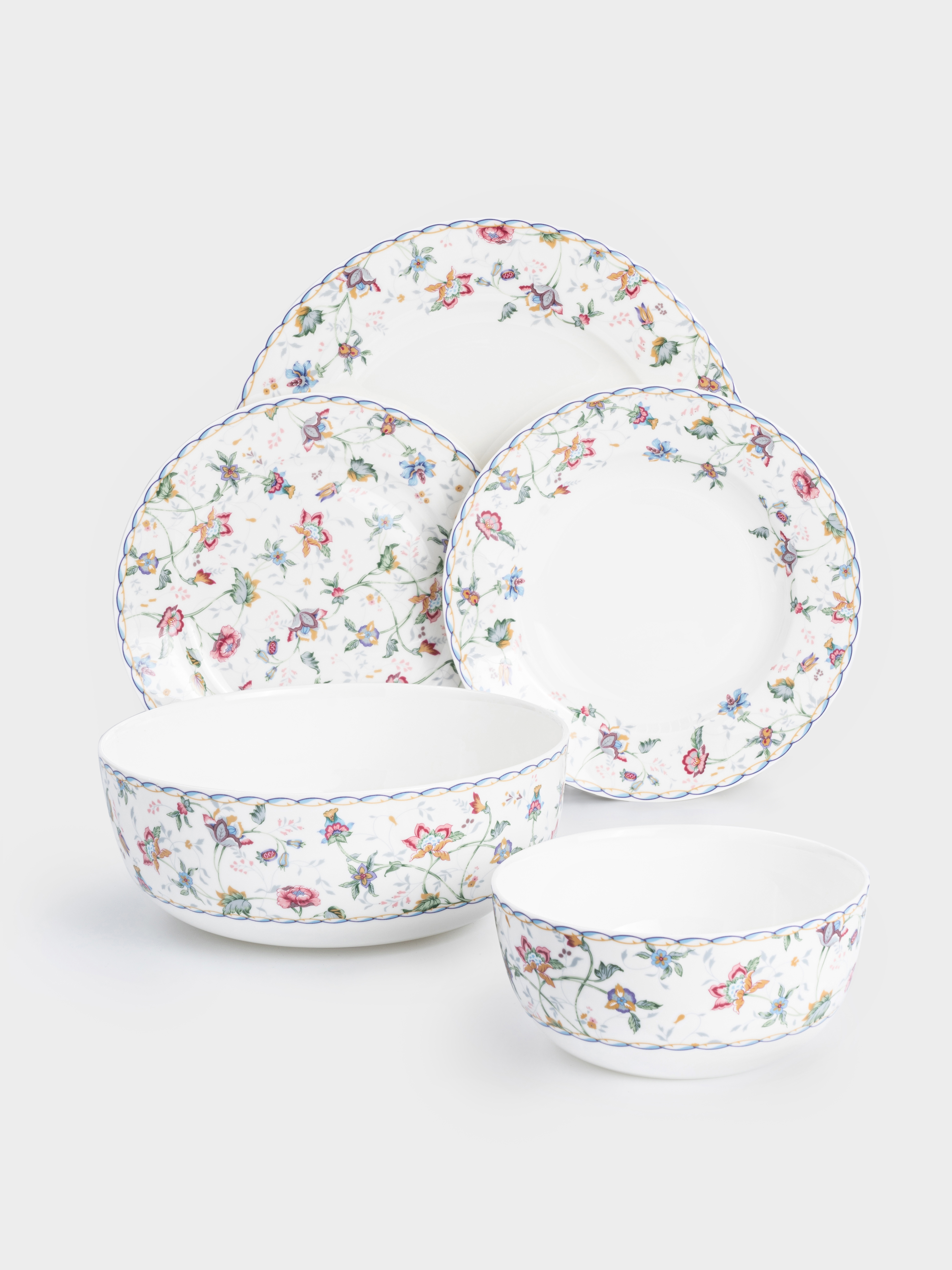 Сервиз обеденный, 6 перс, 21 пр, Букингем